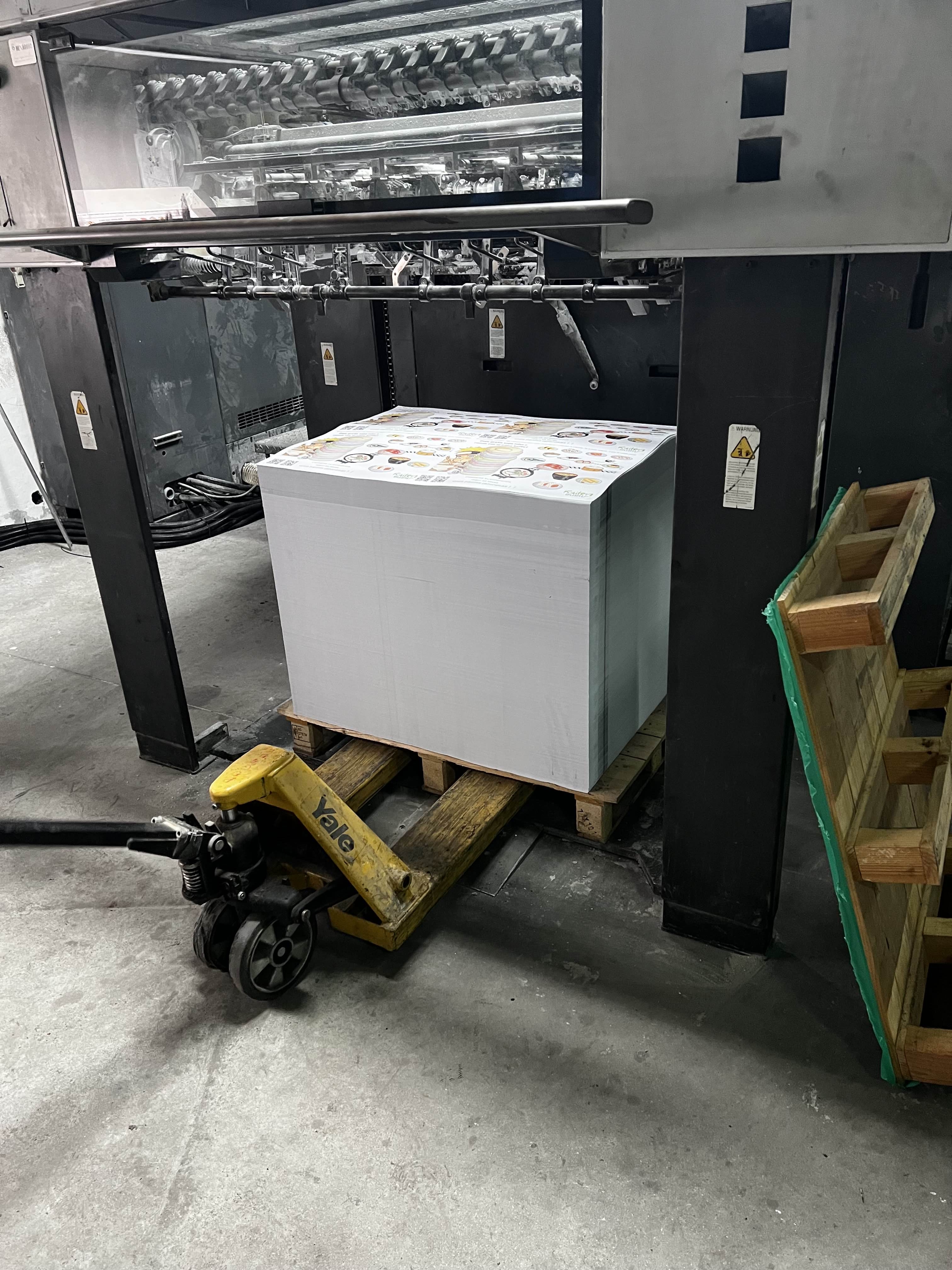 Impresión offset en Artes Gráficas CRN S.L.